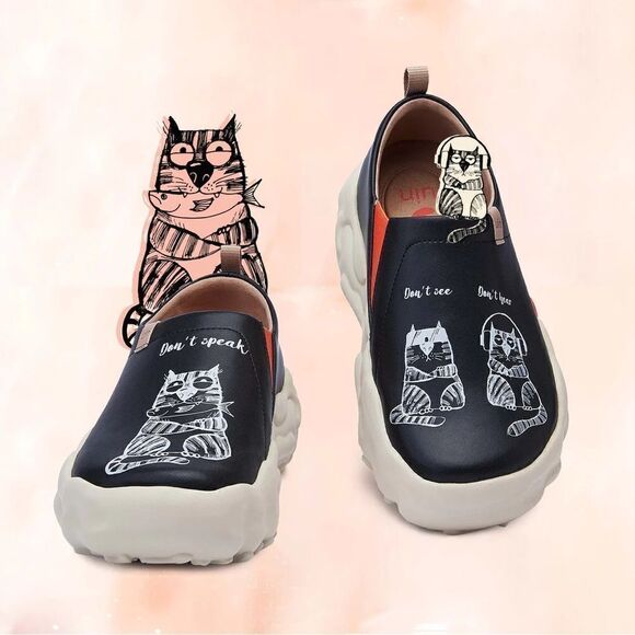 UIN Men's Walking Travel Shoes Casual Sneaker Toledo ⅩⅢ (Don't Do Anything 4) - Picture 1 of 8